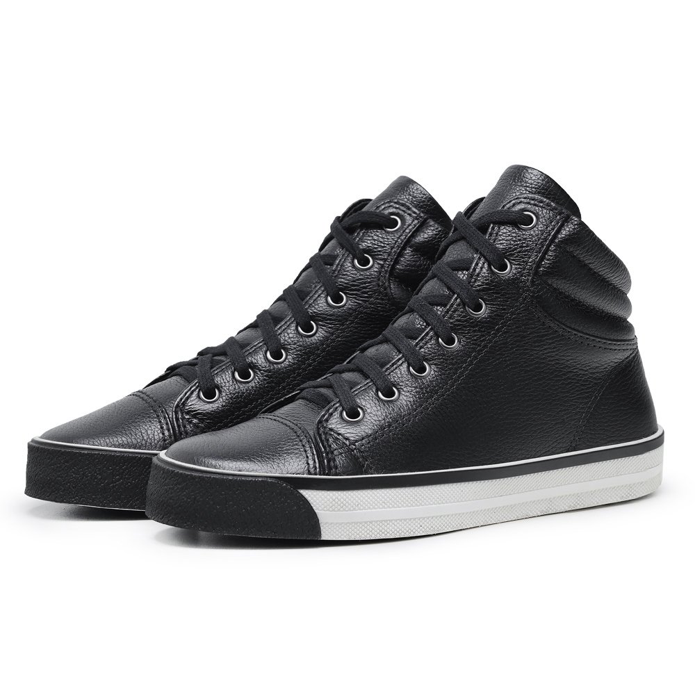 Tênis Casual Cano Curto Yoyo Store com Cadarço e Sola Reta Emborrachada