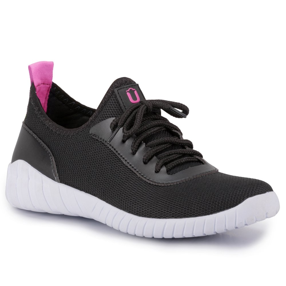 Tênis Yoyo Store Tenis Calce Facil Tramado Feminino Rosa 1