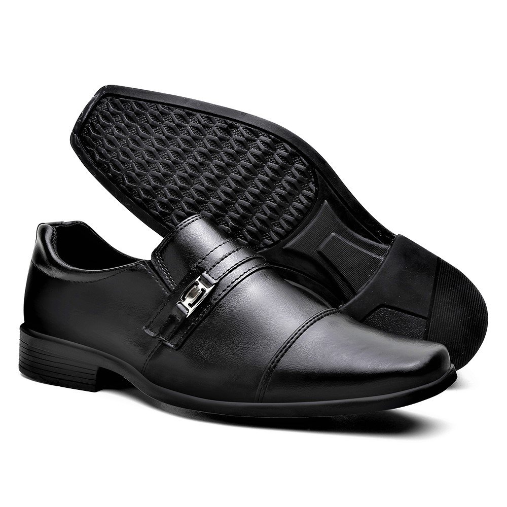 Sapato Social M&D Store M&d Aberto Masculino 2959 Preto 4