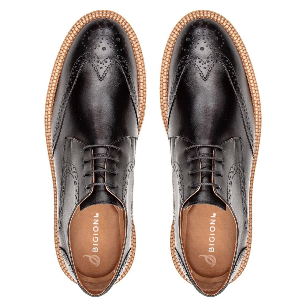 Oxford Bigioni Sapato Casual Masculino Preto 4