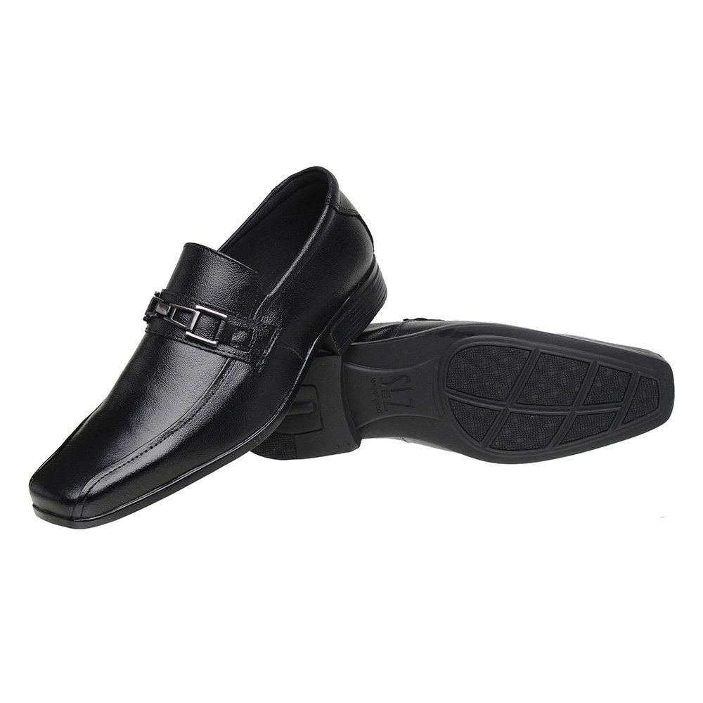 Sapato Social MD Store Conforto Calce Fácil Masculino 2959 Preto 1