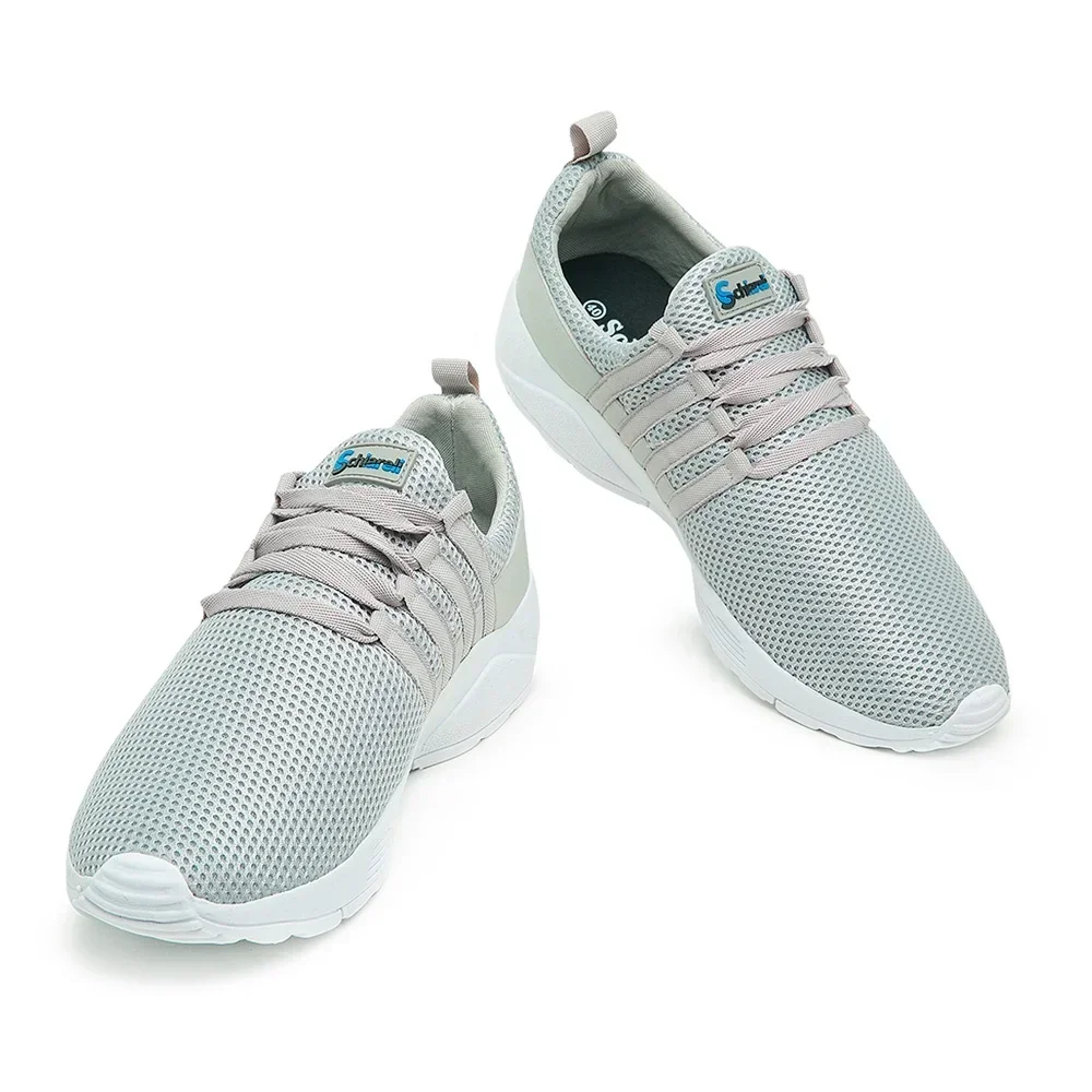 Tênis Schiareli Calçados Conforto Masculino Cinza 4