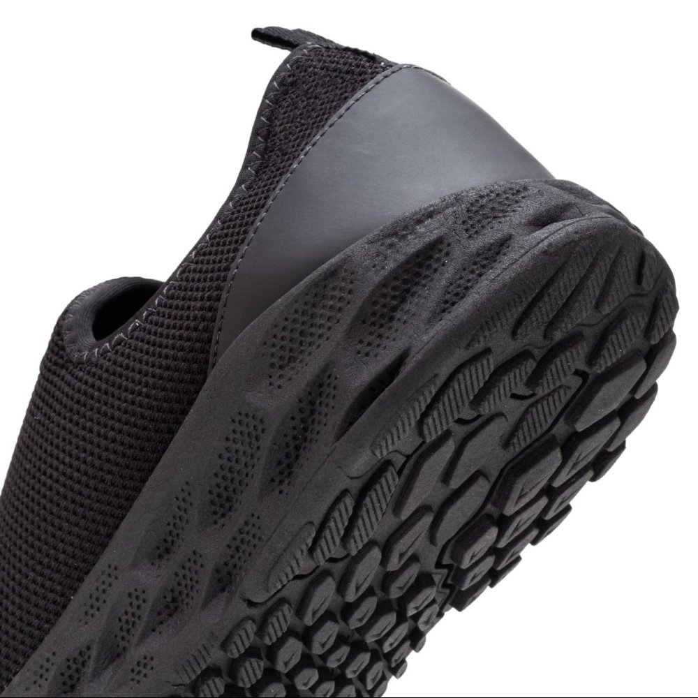 Tênis Meia Calce Fácil Masculino Sola Antiderrapante Tênis Academia Fitness Preto 3