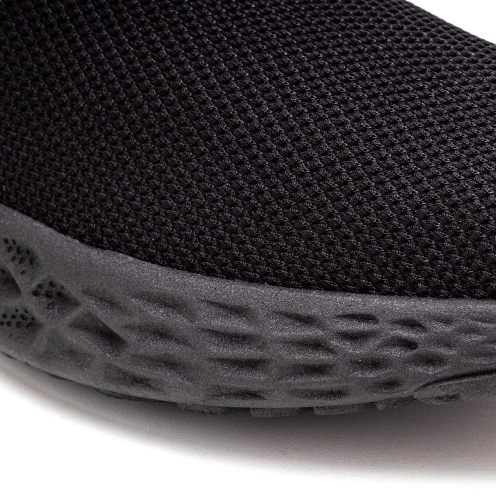 Tênis Meia Calce Fácil Masculino Sola Antiderrapante Tênis Academia Fitness Preto 4