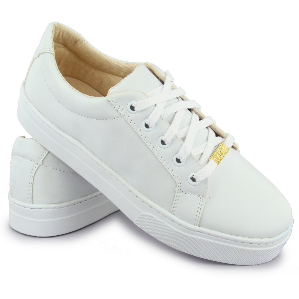 Tênis Ec Shoes Casual Basico Feminino Branco 5