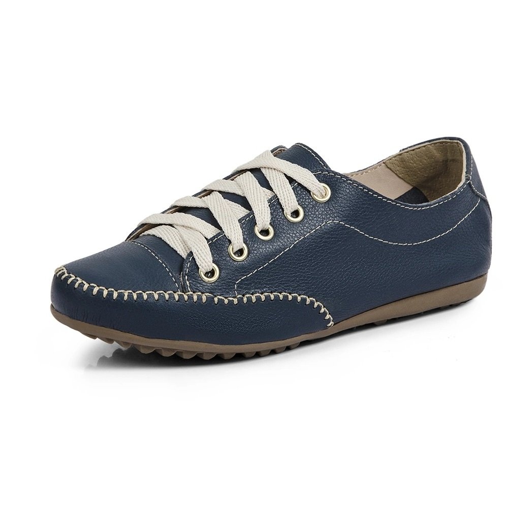 Sapato Casual Ec Shoes TÊNIS CASUAL Feminino 2962 Azul 3