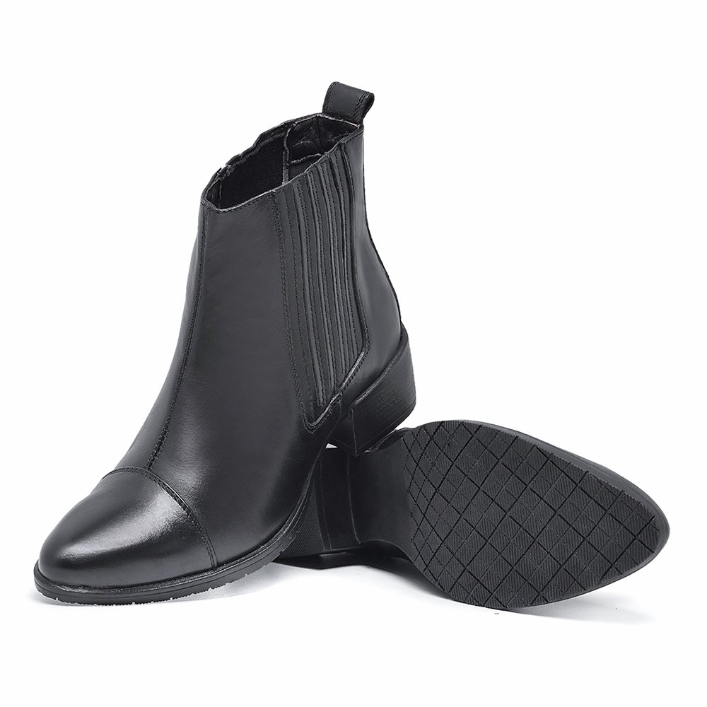 Bota Ec Shoes Cano Curto Masculino Preto 2