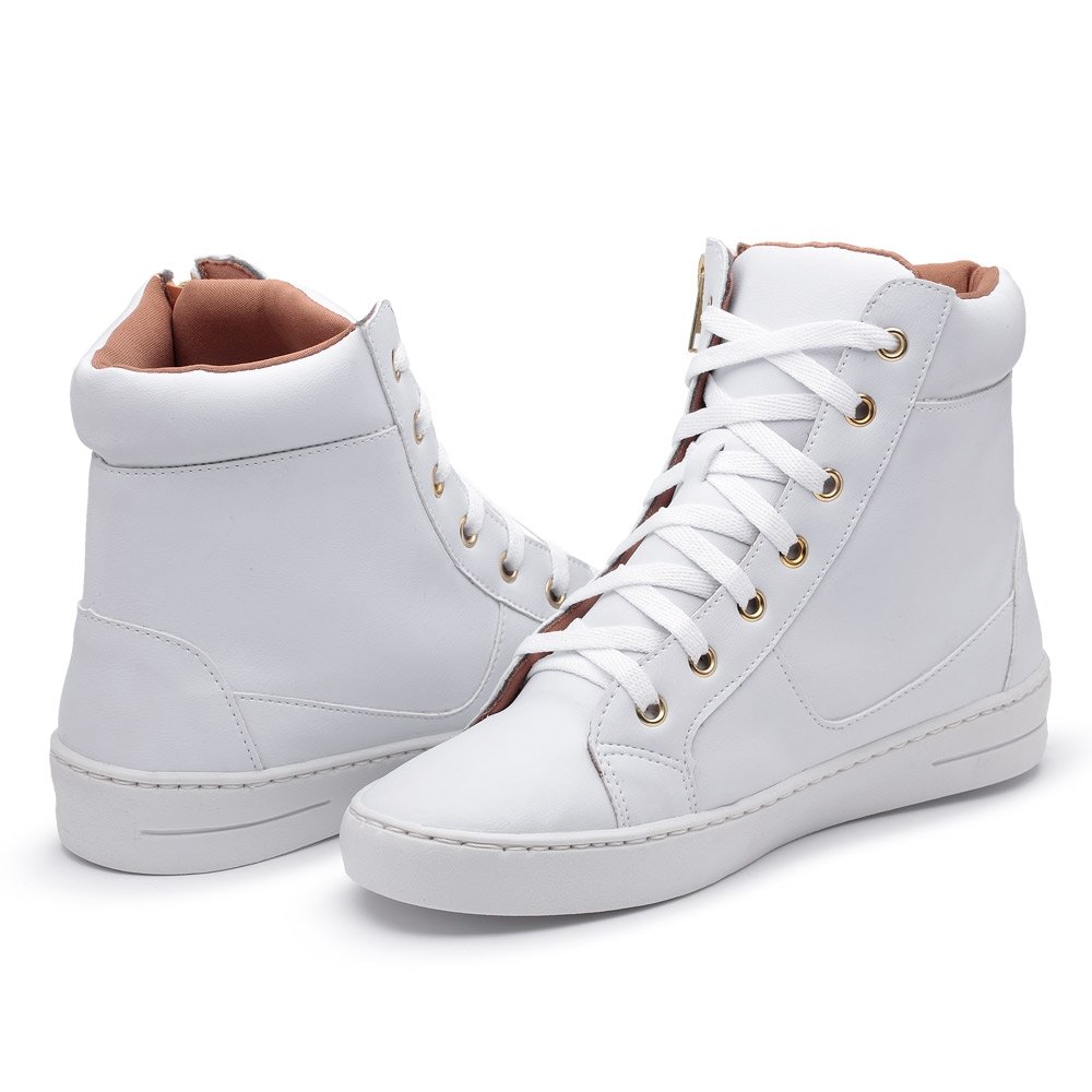 Tênis Ec Shoes Casual Feminino Branco 3