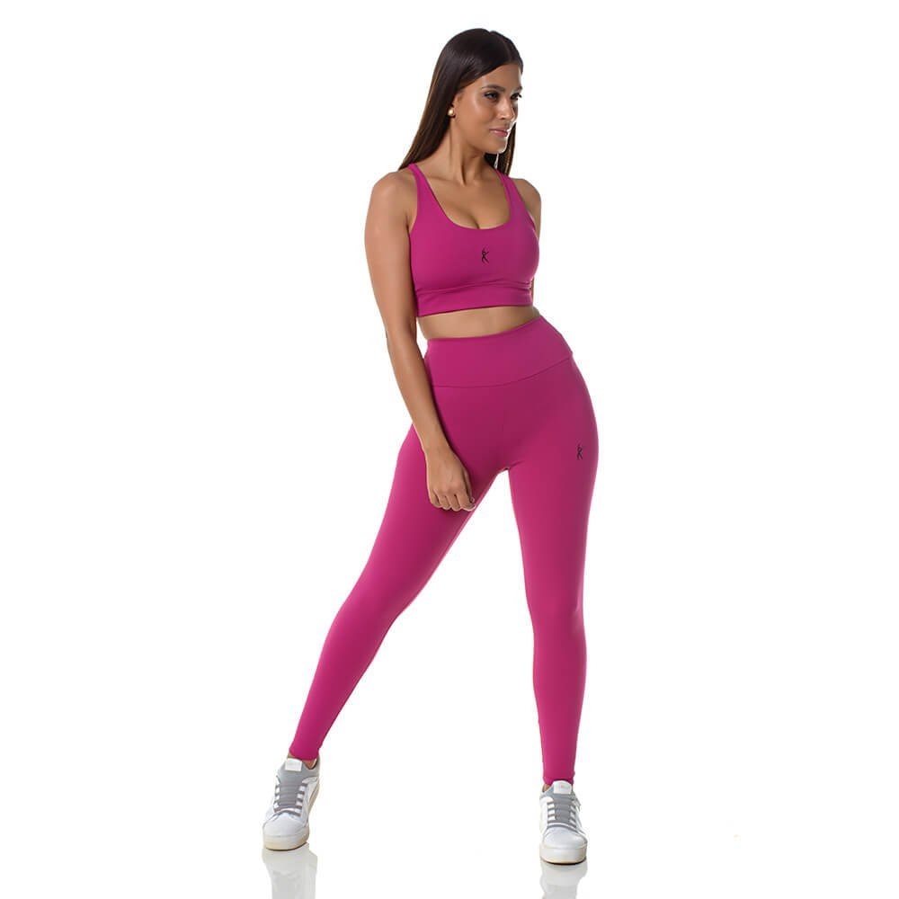Legging LARULP Dubai Essential Roxo Roxo