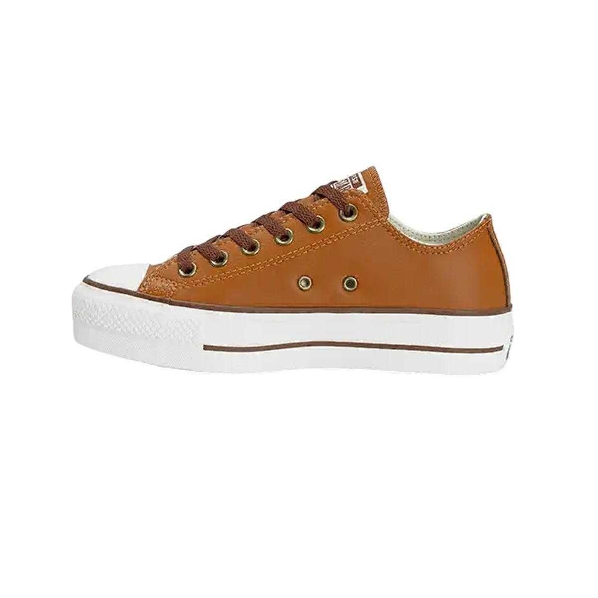 Tênis Feminino Converse Chuck Taylor Laminado Marrom 2
