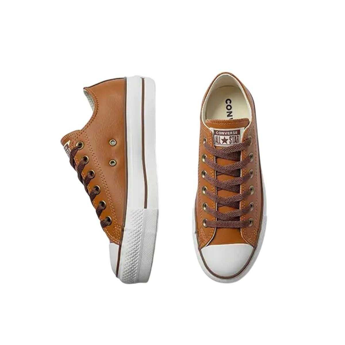 Tênis Feminino Converse Chuck Taylor Laminado Marrom 4