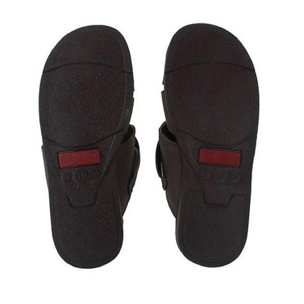 Sandália Masculina Italianinho Couro 340302 Marrom 4