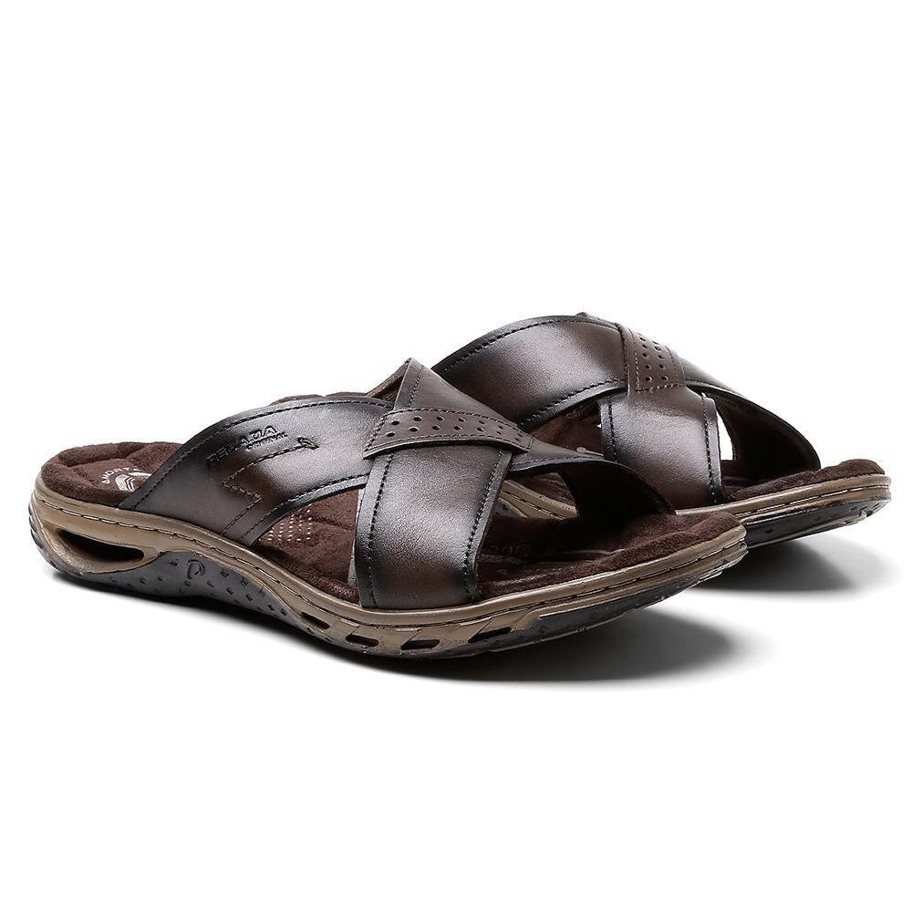 Sandália Masculina 13166131 Pegada Marrom 2