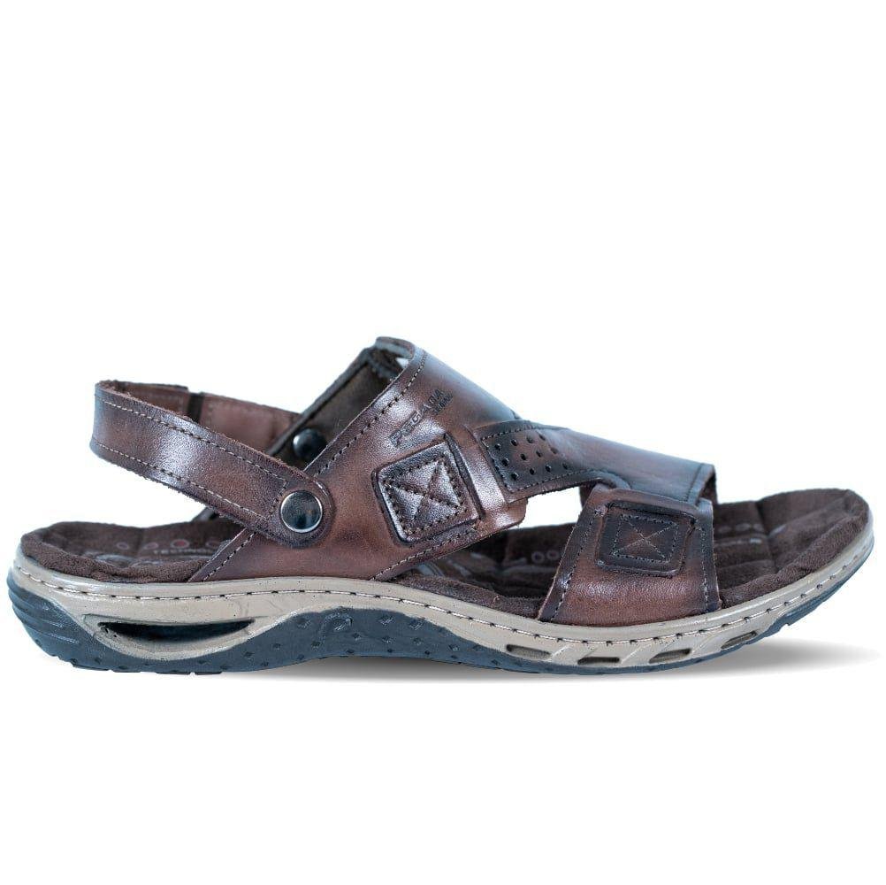 Sandália Masculina 131662 Pegada Marrom 1