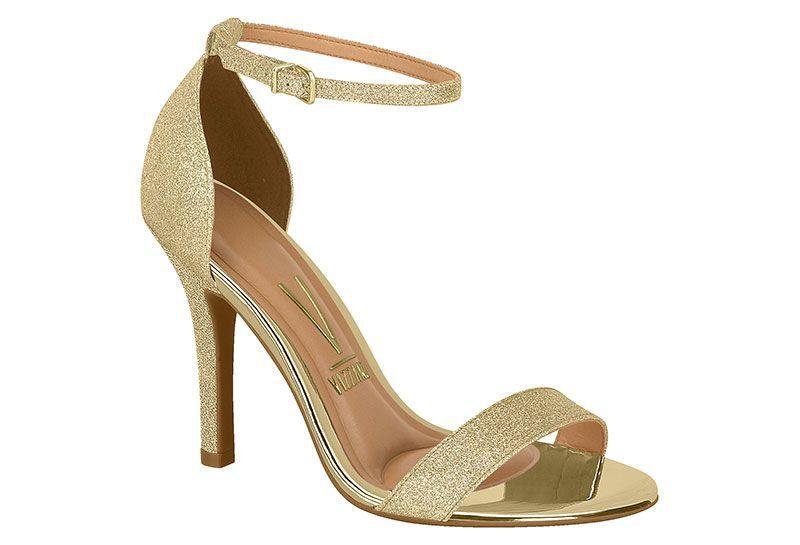 Sandália Feminina Vizzano Festa 6249.452 Dourado 1