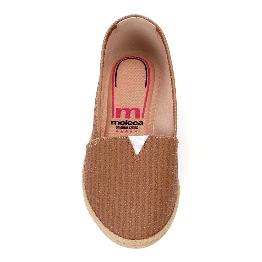 Sapato Feminino Moleca Alpargata 5287.200 Bege 2