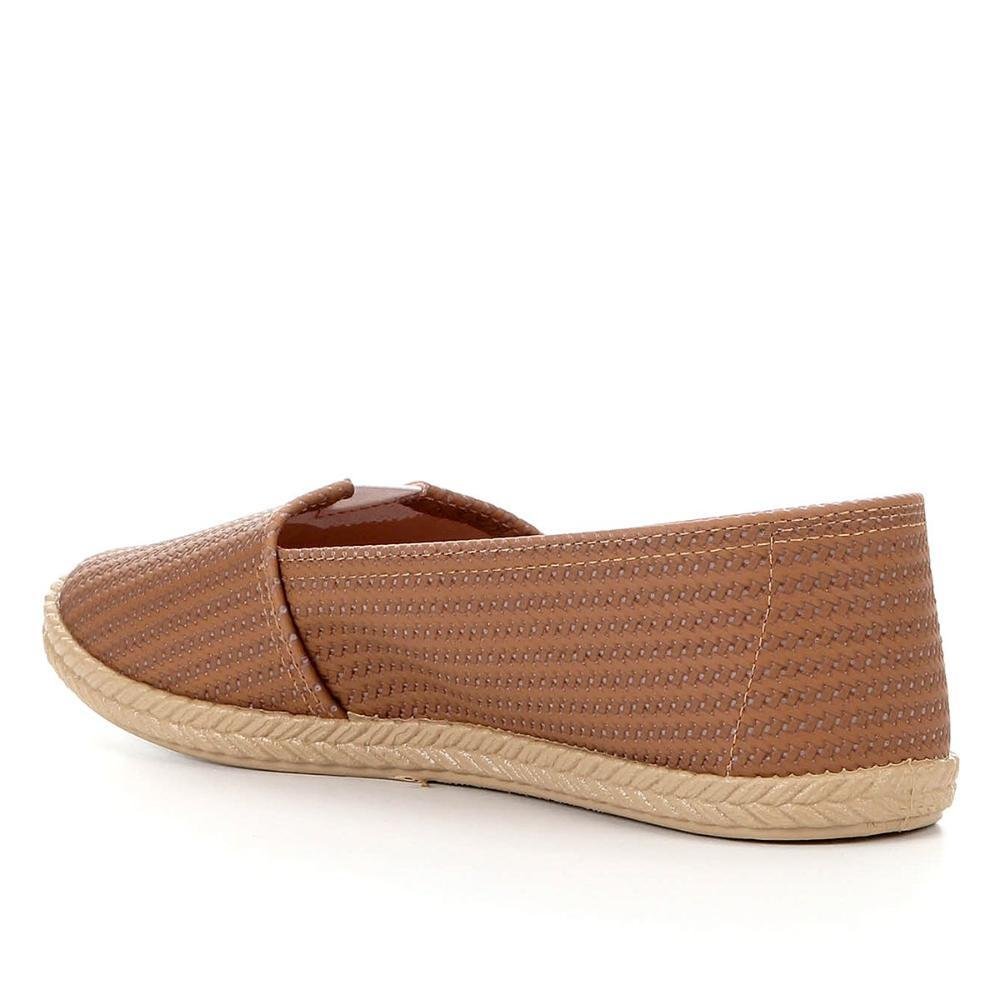 Sapato Feminino Moleca Alpargata 5287.200 Bege 3