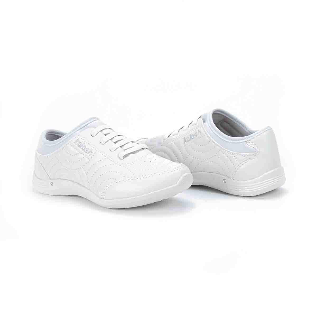 Tênis Feminino Kolosh Casual Calce Fácil C3183 Branco 3