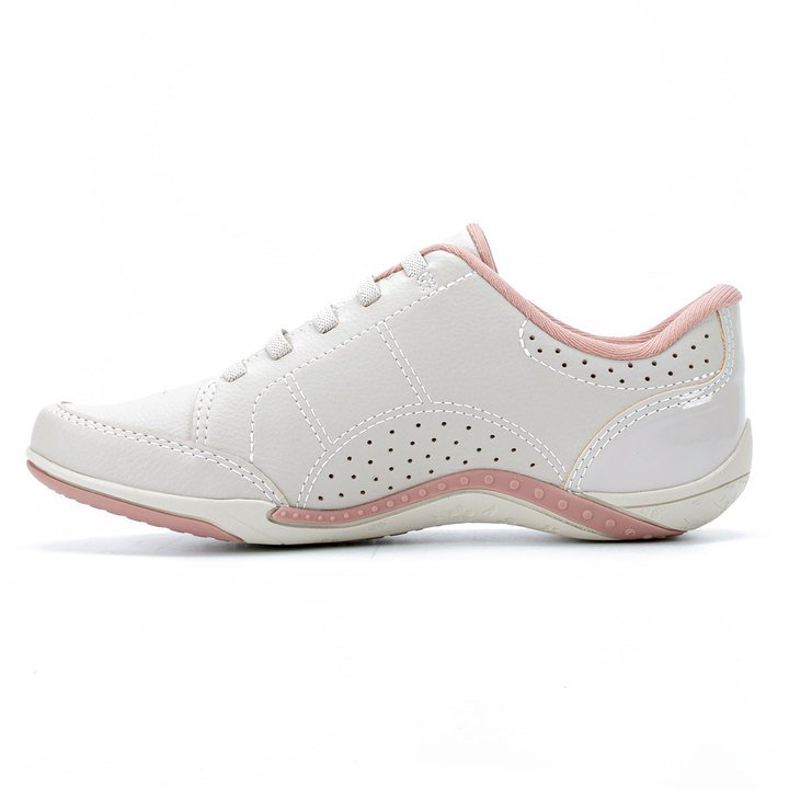 Tênis Feminino Kolosh C1299 Branco/Rosa 2