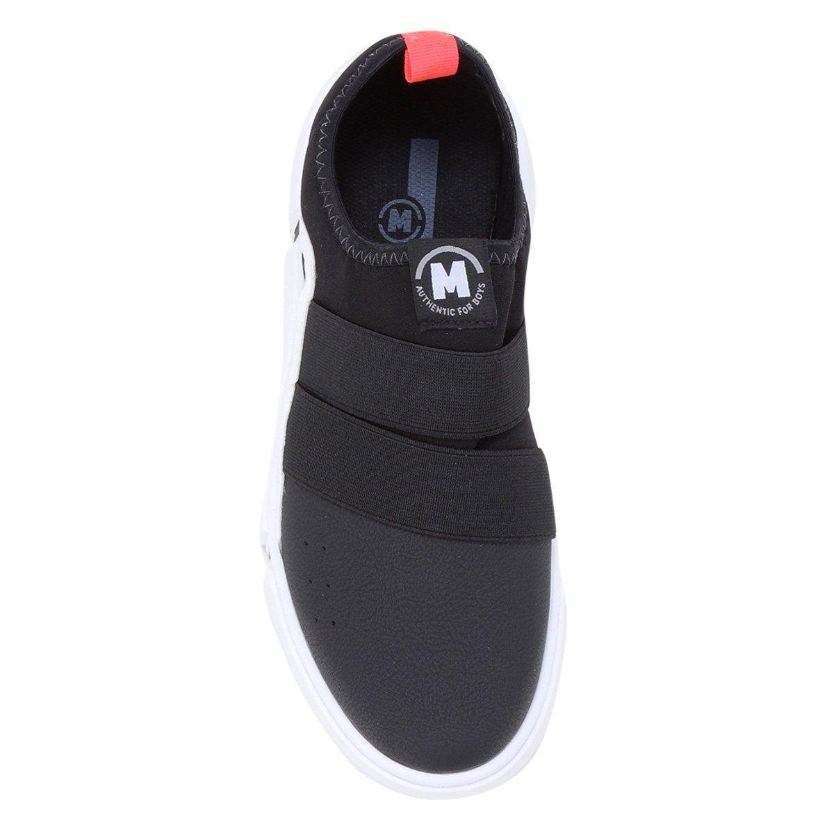 Tênis Infantil Menino Molekinho Slip On Preto 3