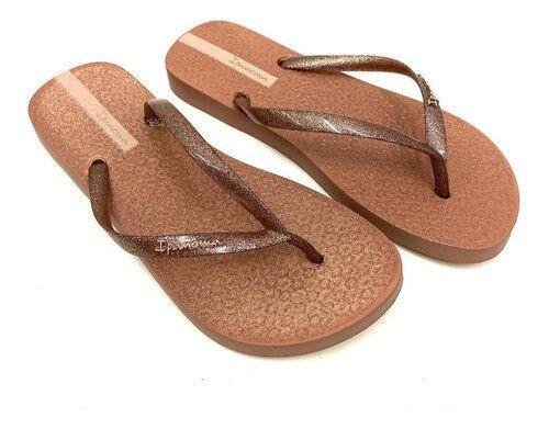 Chinelo Feminino Ipanema Glitter Rosa 2