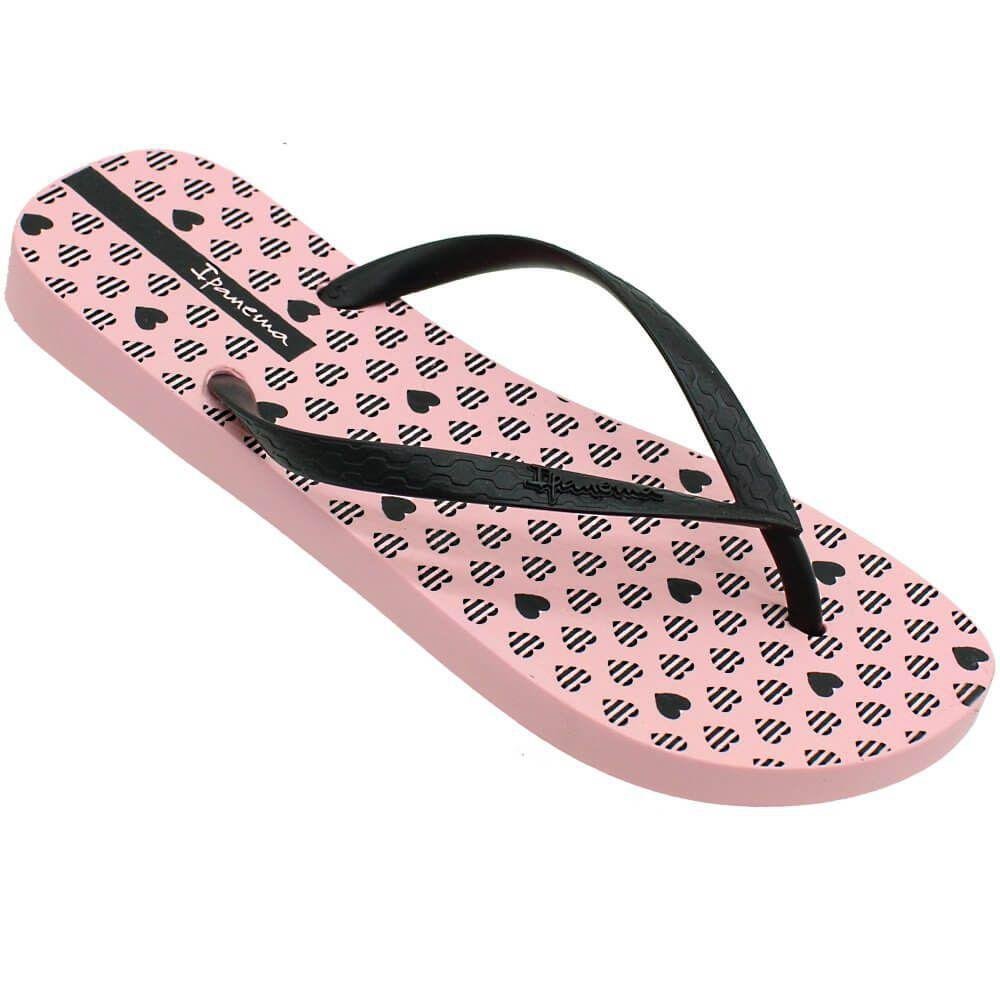 Chinelo Feminino Ipanema Oasis Rosa/Preto 2