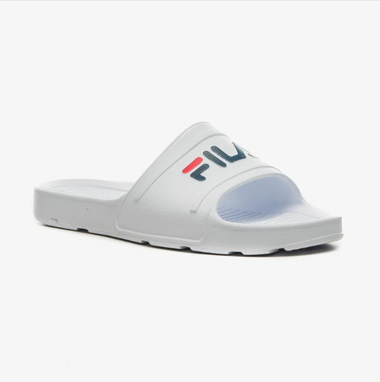 Chinelo Masculino Fila Sleek Slide Branco 3