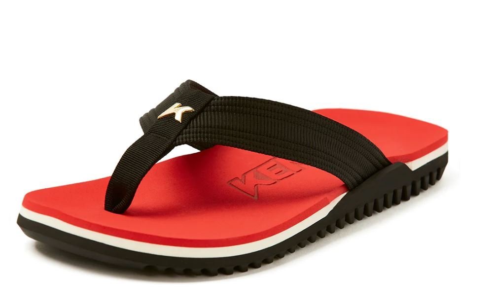 Chinelo Masculino Kenner NK6 PRO Preto/Vermelho 2