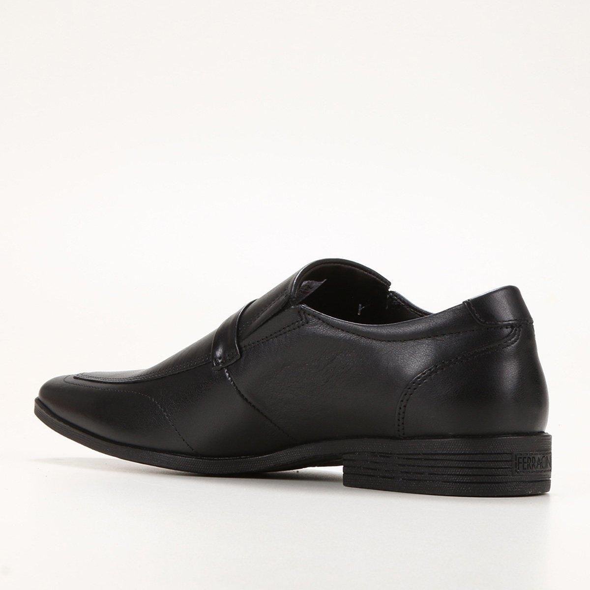 Sapato Social Masculino Ferracini Liverpool 4076 Preto 4