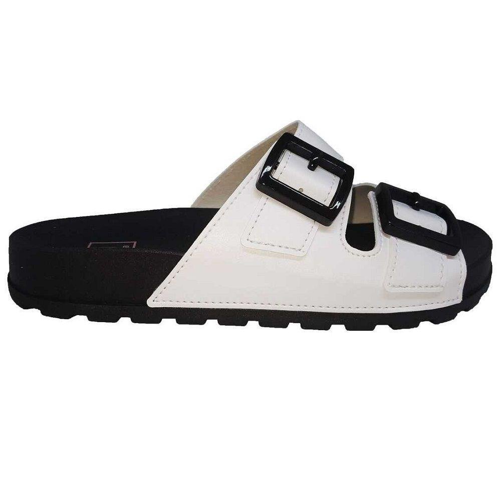 Tamanco Feminino Moleca 5436 401 Branco 2