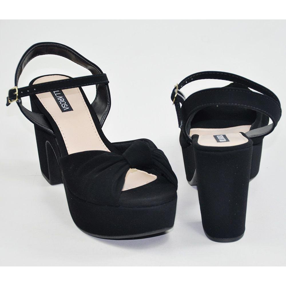 Sandália Feminina Villa Rosa 8044 Preto 3
