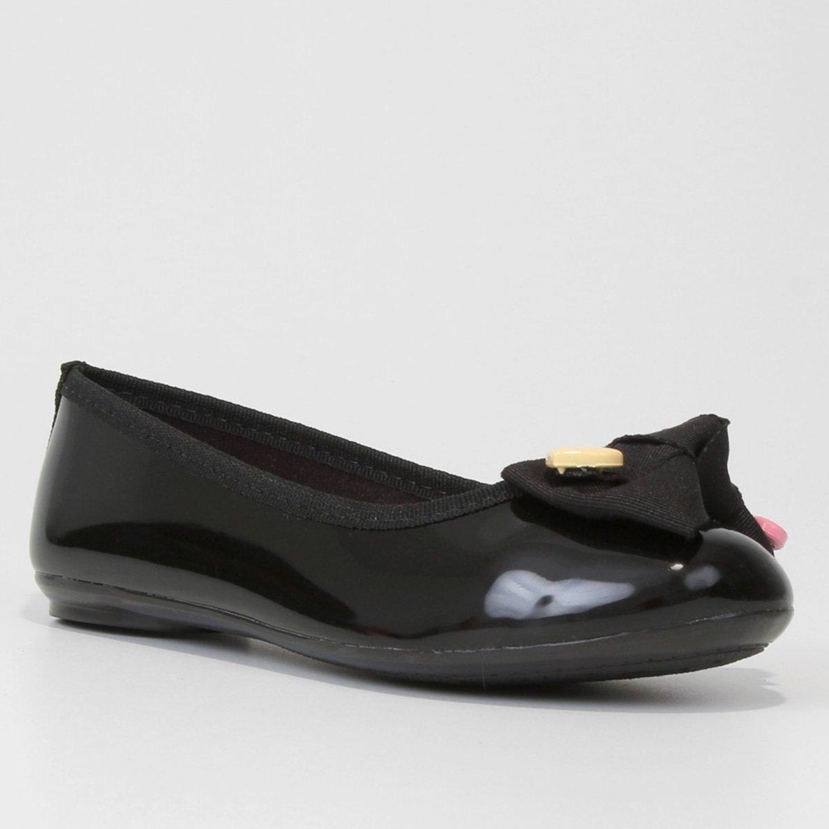 Sapatilha Menina Molekinha Boneca Preto 2