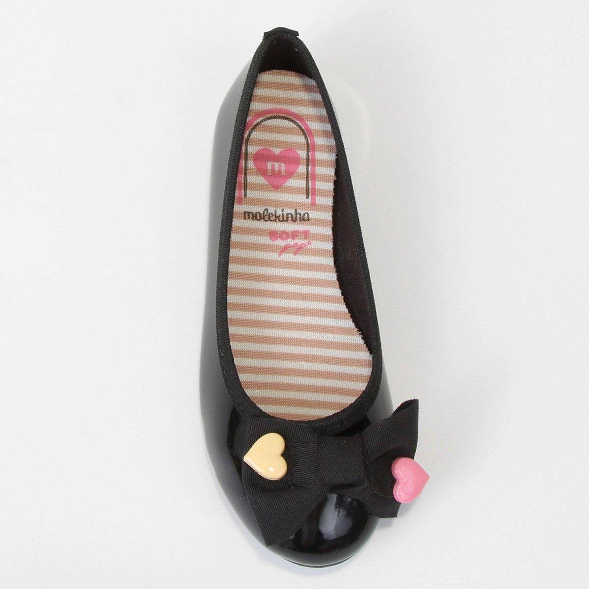 Sapatilha Menina Molekinha Boneca Preto 3