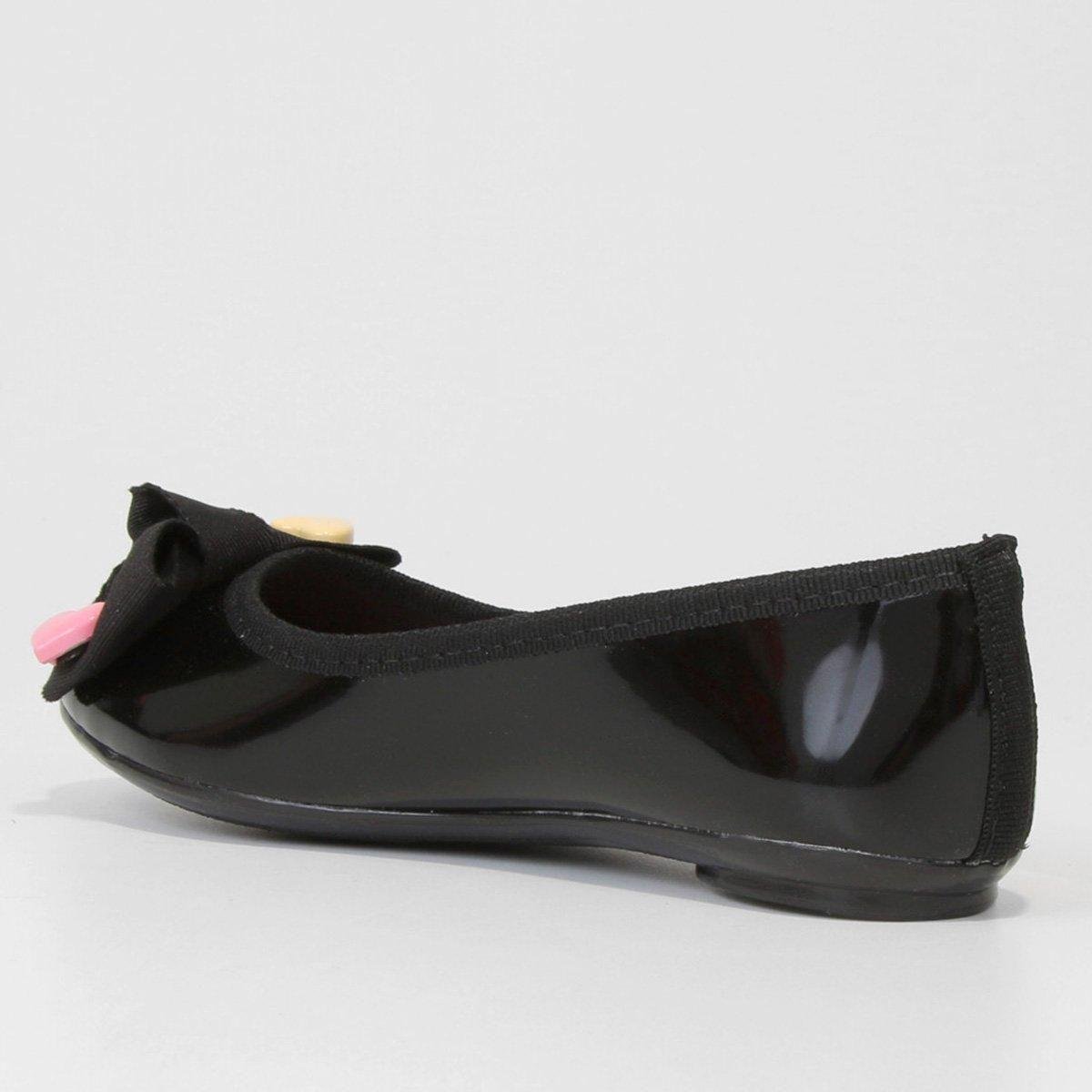 Sapatilha Menina Molekinha Boneca Preto 4