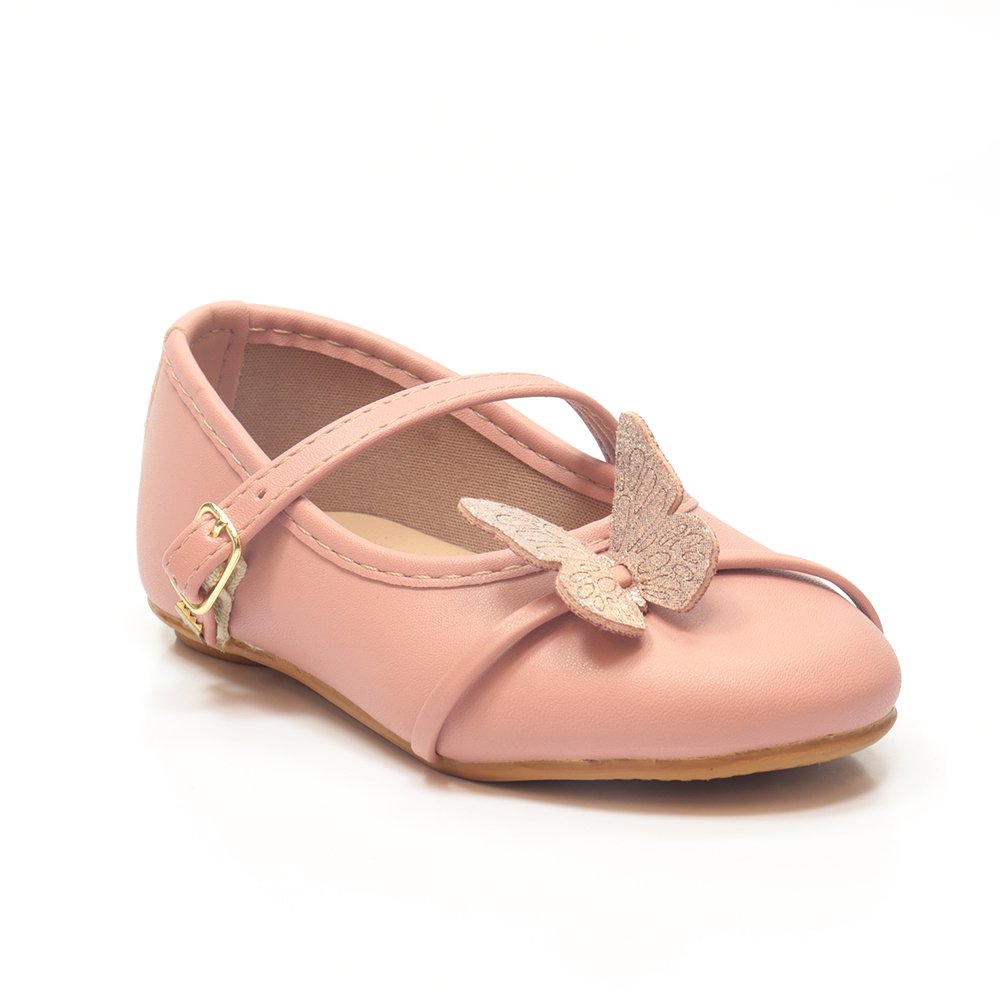Sapatilha Menina Addan Boneca 4313 Rosa 3