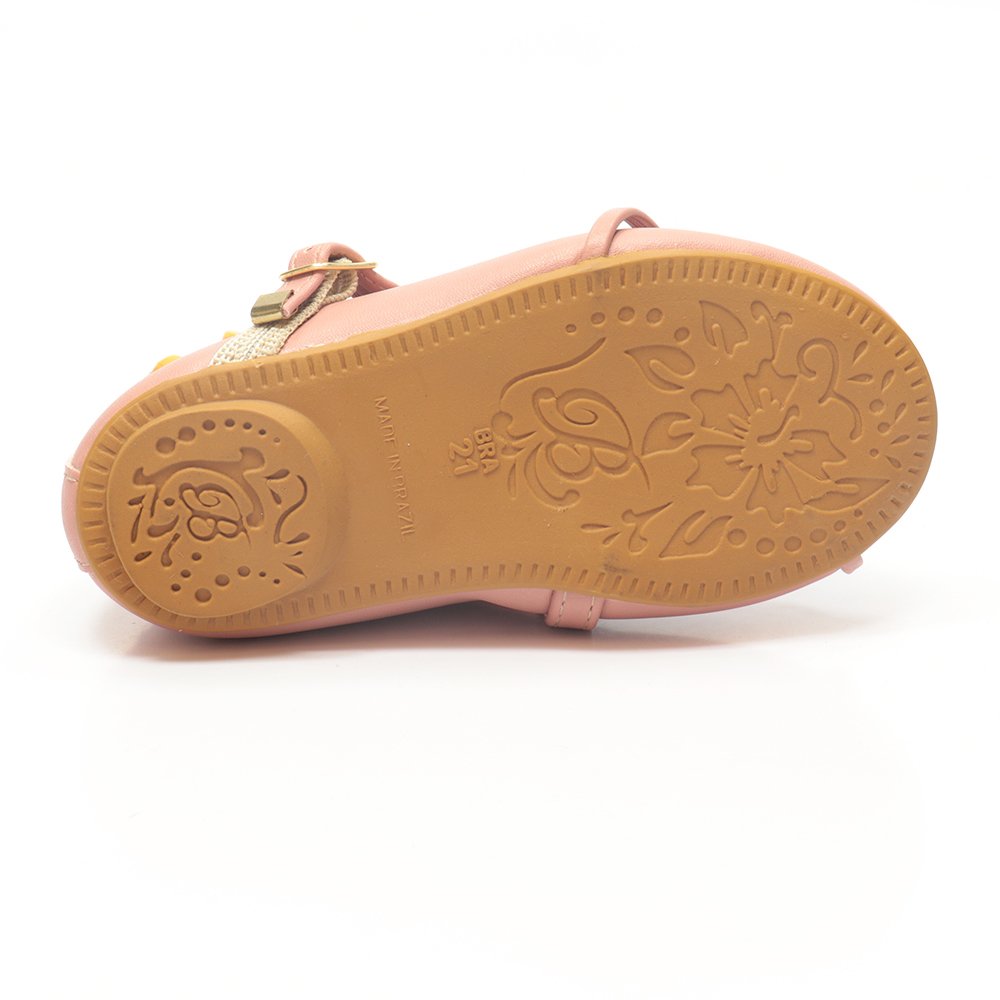 Sapatilha Menina Addan Boneca 4313 Rosa 4