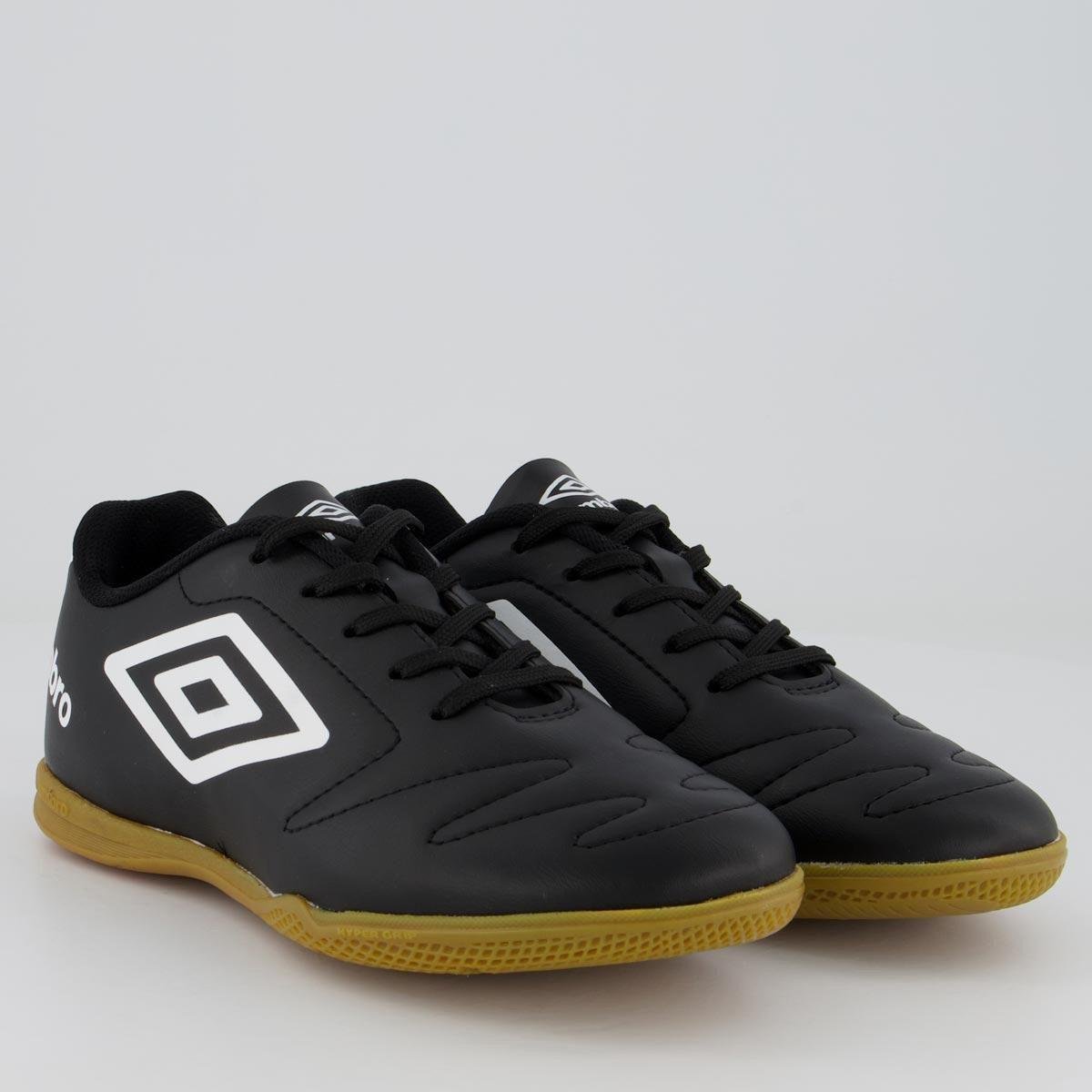 Chuteira Futsal Umbro Class 2.2 JR Preto 2