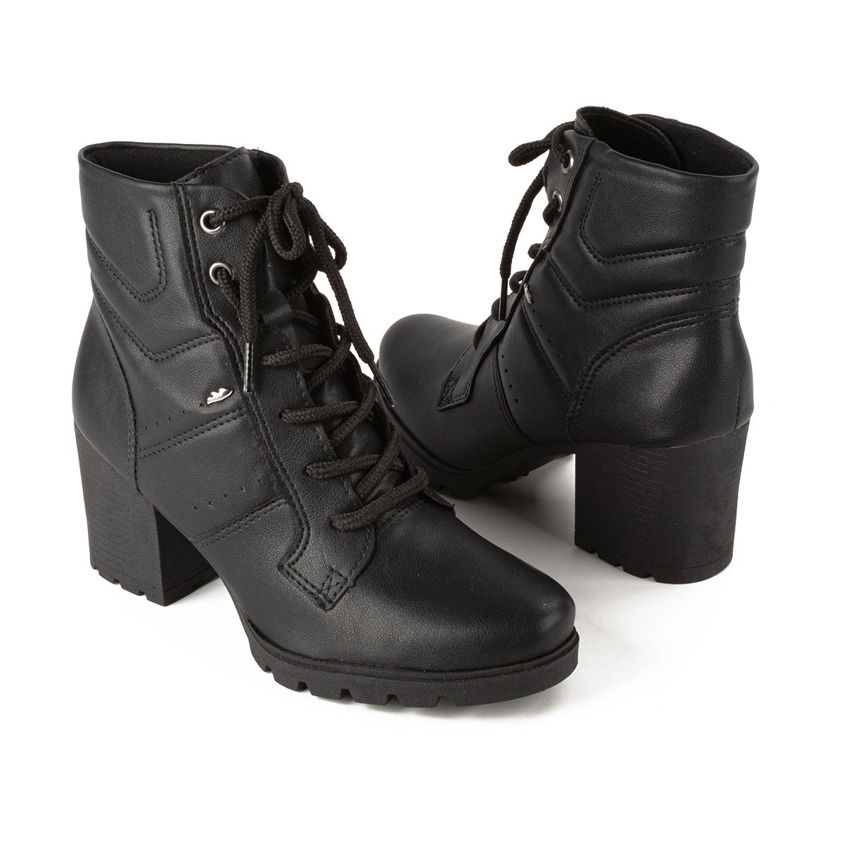 Bota Feminina Dakota Coturno Salto Bloco Preto 3