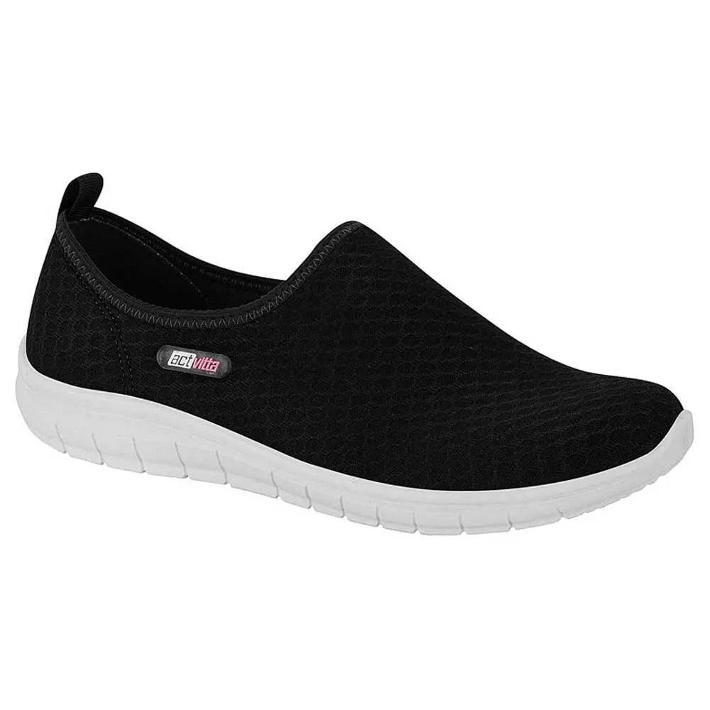 Tênis Feminino Activitta Casual Slip On 1
