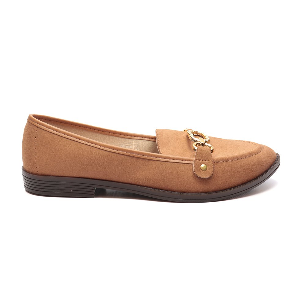 Sapatilha Feminina Moleca Mocasssim Marrom 1