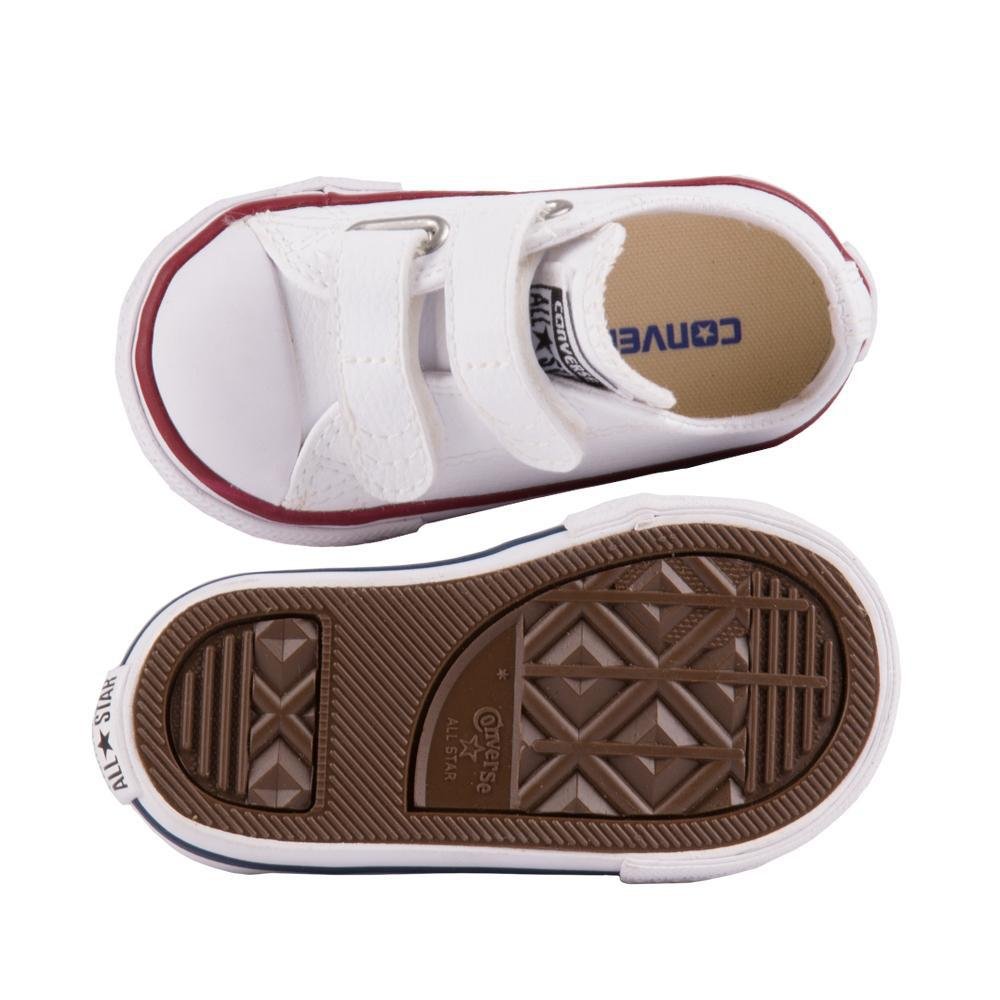 Tênis Infantil Converse Chuck Taylor Velcro Branco 5