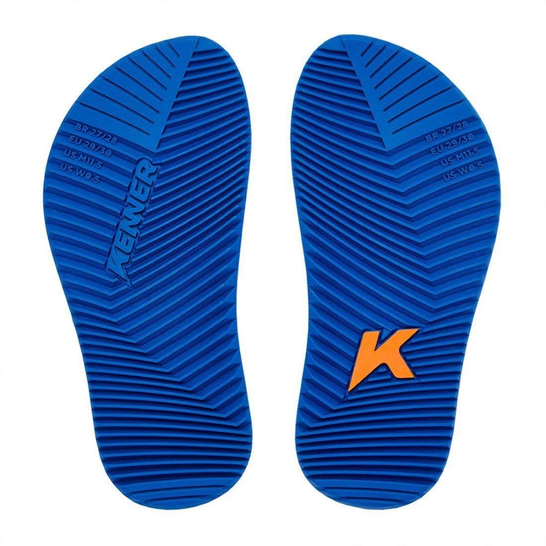 Chinelo Infantil Kenner Red Kids Azul 5