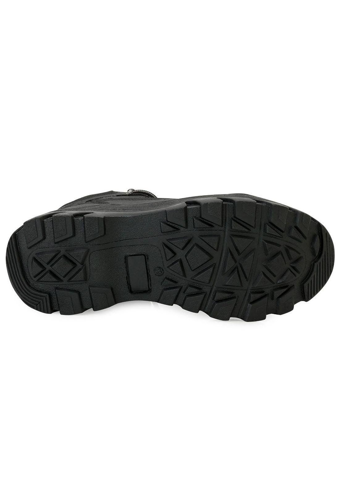 Bota Masculina Wonder 1061 Motoqueiro Preto 4