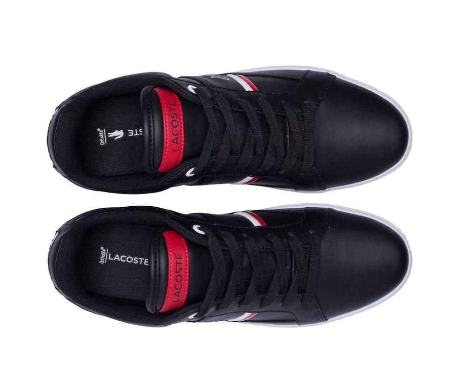 Sapatênis Masculino Lacoste Europa Vermelho 5