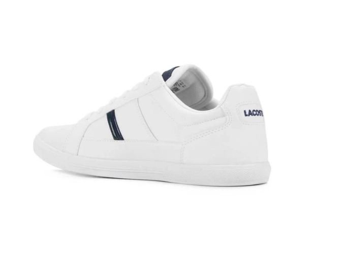 Sapatênis Masculino Lacoste Europa Branco 5