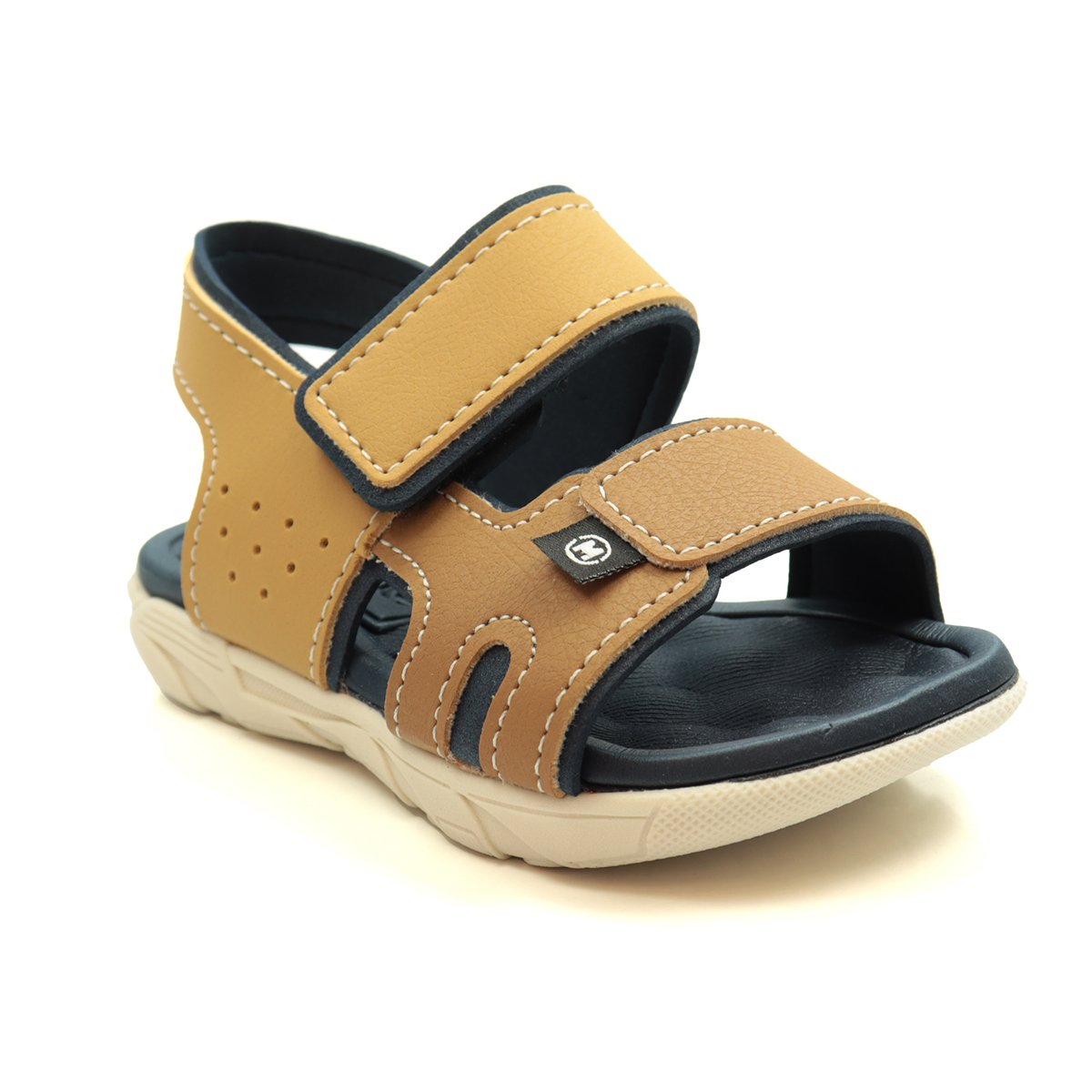 Sandália Infantil Molekinho Papete Marrom 3