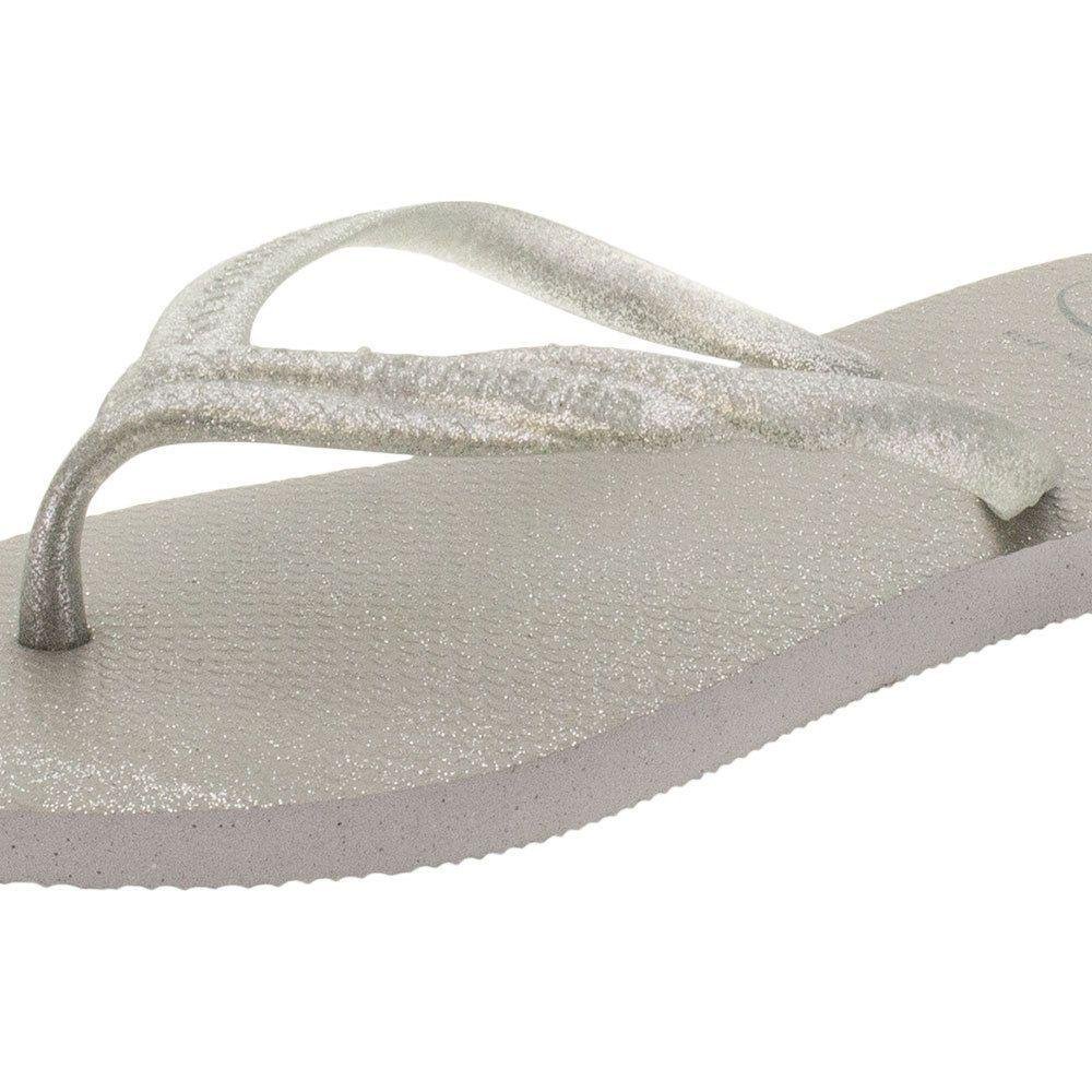 Chinelo Feminino Havaianas Fantasia Gloss Cinza 5