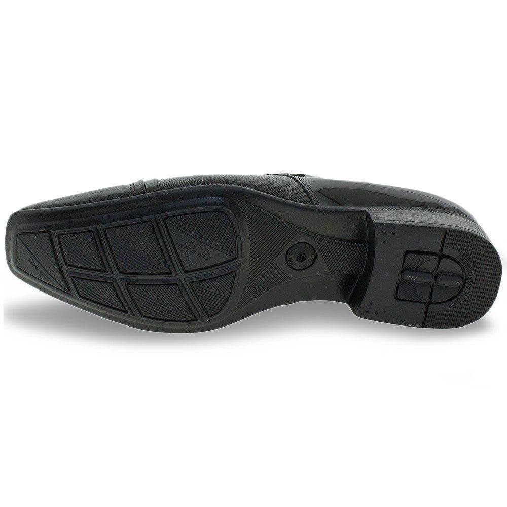 Sapato Social Jota Pê calçados 77701 Masculino 2966 Preto 4