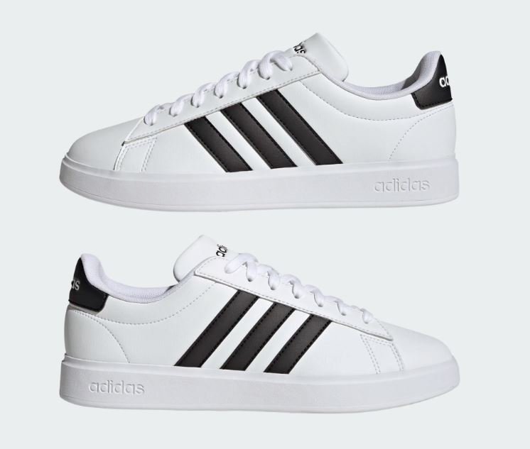 Tênis Masculino Adidas Grand Court 2.0 Branco 7