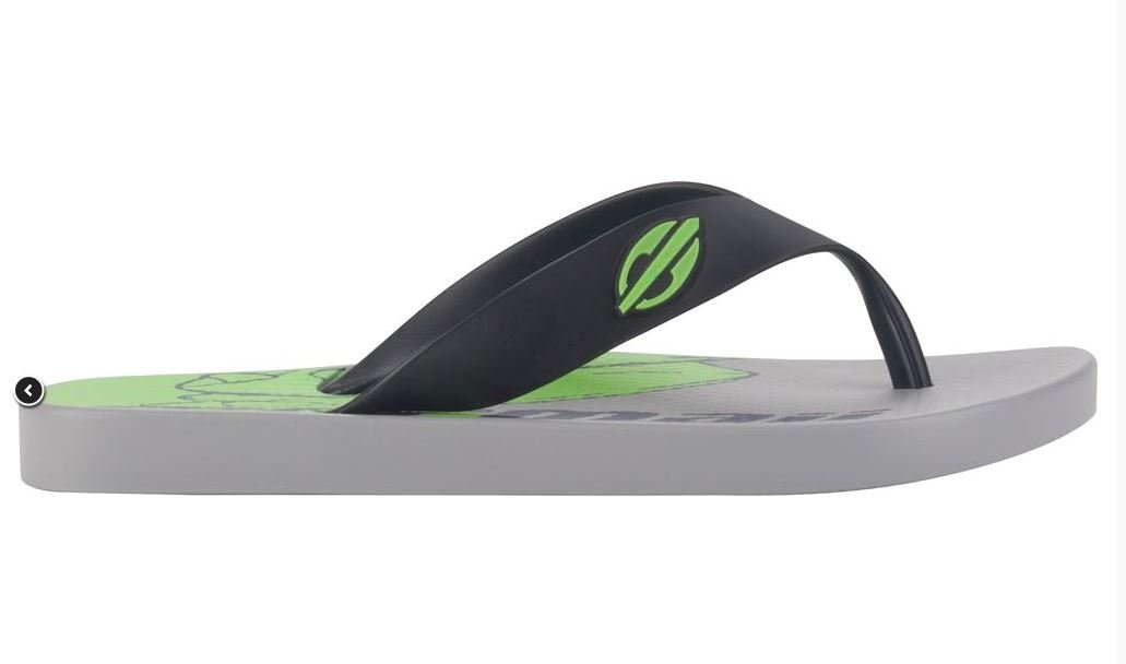 Chinelo Infantil Mormaii Tropical II Dedo Cinza 2